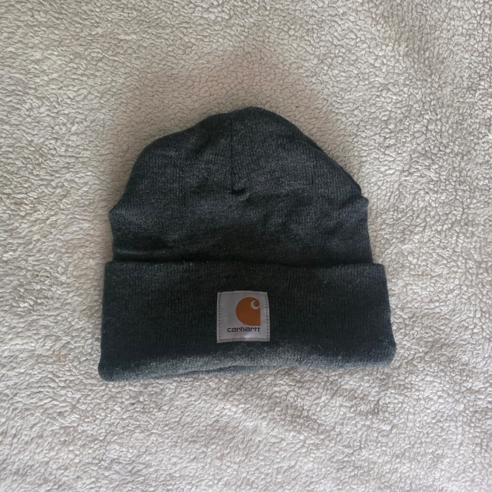 Carhartt Dark Gray Beanie OSFA A18 Watch Hat